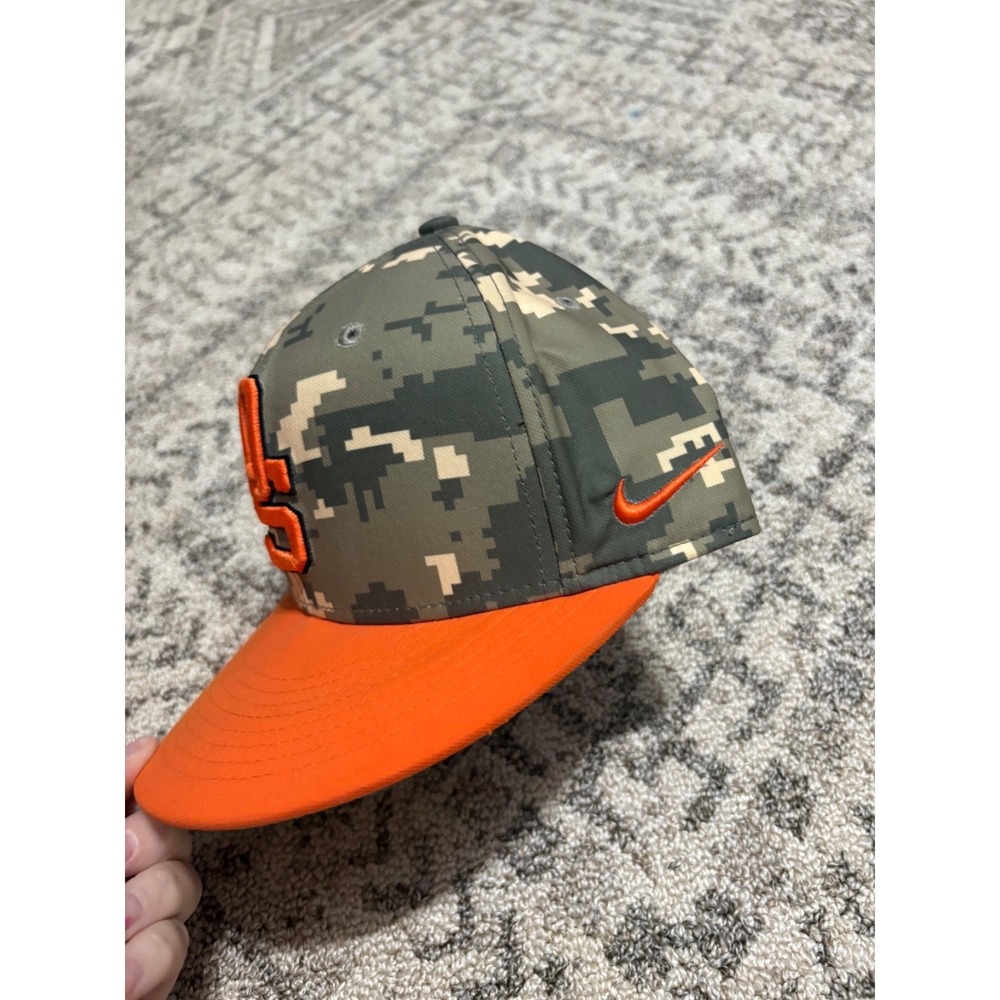 OKlahoma State Nike Dri-Fit Fitted Cap Size 7 Men - Picture 2 of 8